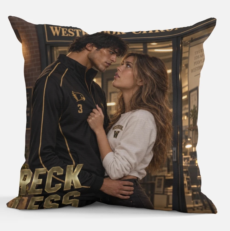 Cuscino Reckless con Kael e Sienna